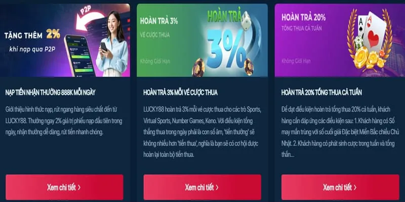 Chương trình hoàn trả vn68 casino